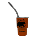 Vermont Bear Stainless Steel  3oz Shooter  - Orange