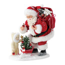 Adding Sparkle Santa Figurine - Christmas >> Figurines >> Santa Claus - by Possible Dreams