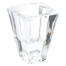 Crystal Clear Candle - Reversible Holder - 3.5 Inch