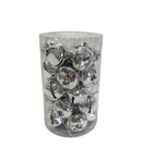 Jingle Bells (30 pack) - 30mm - Silver