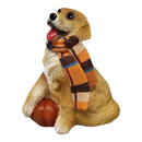 Charming Harvest Golden Retriever Figurine