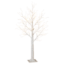 Lighted Birch Tree - 4 Foot - 64 LED Warm White Lights