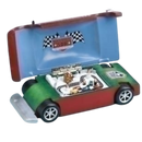 Musical Race Car With Track - 10"
