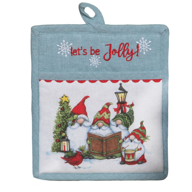 Christmas Gnomes Pocket Mitt