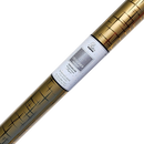 Premium Foil Roll Wrap - 30" x 96" - Golden Grid