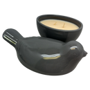 Bird Covered Candle Dish - Volcano - Home & Living >> Candles >> Jar - by Gerson - view 2