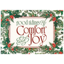 Religious Favorites Christmas Card Set - Good Tidings of Comfort and Joy