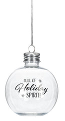 Fillable Cocktail Ornament with Recipe - - Christmas >> Ornaments >> Food & Drink - by Ganz - view 6