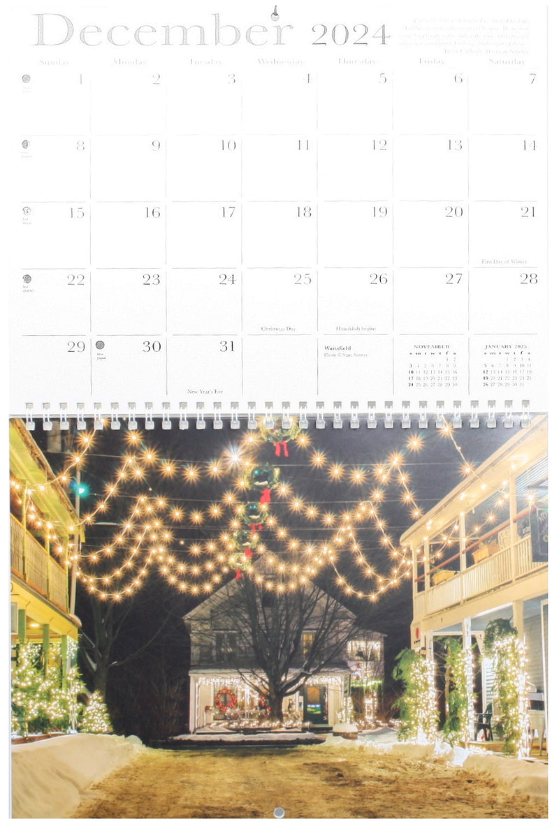 2024 Vermont Living Wall Calendar - The Country Christmas Loft