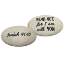 Scripture Stone - Fear Not for I am With You - Gift Shoppe >> Jewelry >> Charms and Worry Stones - by Angel Star