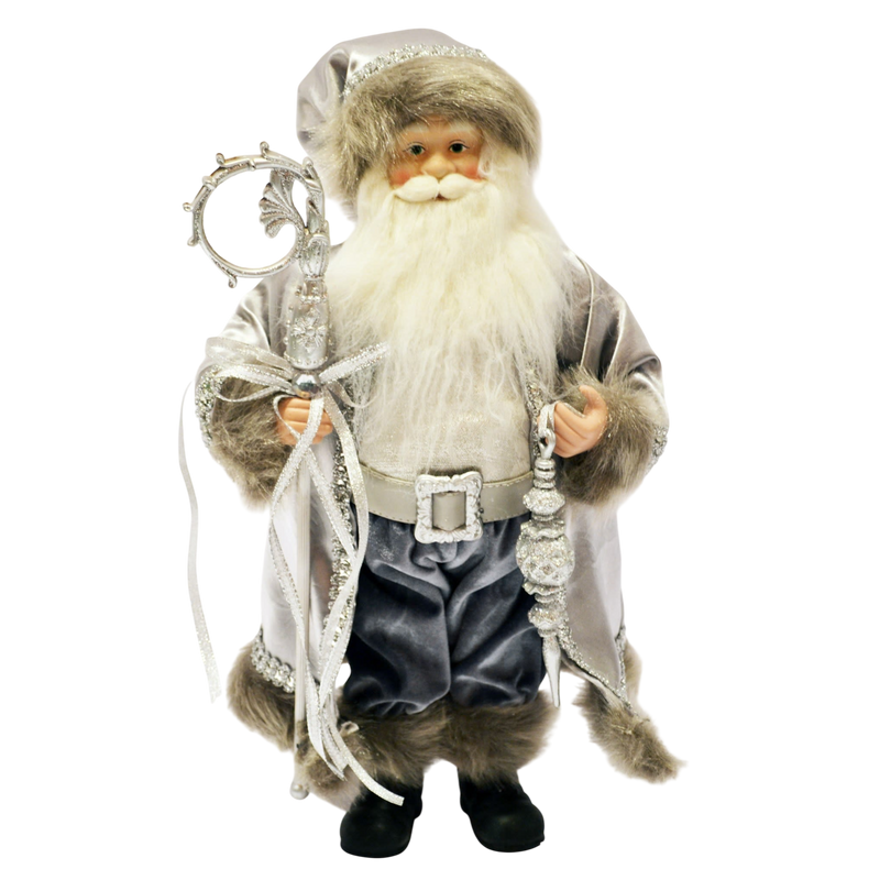 18 Inch Contemporary Standing Santa