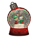 Peanuts Lighted Holiday Shimmer - Charlie Brown and Snoopy