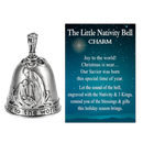 The Little Nativity Bell Charm