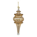 Golden Honey Urn with Etched Finial