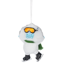 Yeti Ice Skater: A Legendary Winter Glider Ornament