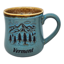 Vermont Green Mountains Mug - Lake Blue