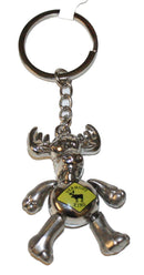 Moose Xing Key Chain