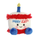 America Birthday Cake  Palm Pal - Toy Shoppe >> Plush - by Aurora - view 2