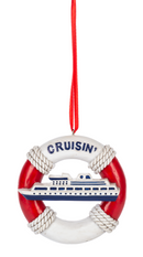 Cruise Ship Ornament - Cruisin' - Christmas >> Ornaments >> Vehicles - by Ganz