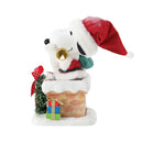 Possible Dreams Snoopy on the Rooftop Figurine - Christmas >> Figurines - view 5