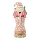 Nutcracker Santa Tree Figurine Pastel