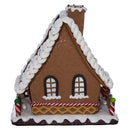 Gingerbread LED Candy House Table Piece