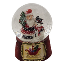Charming Santa and Snowman 45mm Water Globe