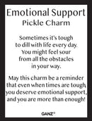 Emotional Support Pickle Charm