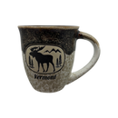 Moose Oval Drip Glaze Mug - Earth