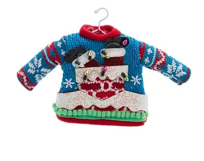 Chimney Ugly Sweater Ornament