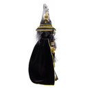 Black & Gold Wizard Nutcracker - 18 Inch
