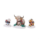 Highland Animals - 3 Piece Set - Christmas >> Villages >> Accessories - by Department 56