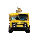 Toy Dump Truck Glass Ornament