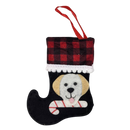 Doggie Mini Stocking Ornament - Lab