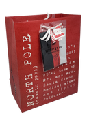 Large Gift Bag With Tissue - North Pole