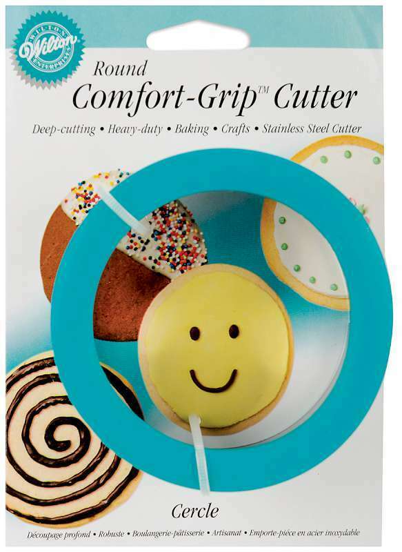 Wilton Round Circle Comfort-Grip Cutter, 3.5 inches - The Country Christmas Loft