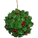 Holly Berry Kissing Ball