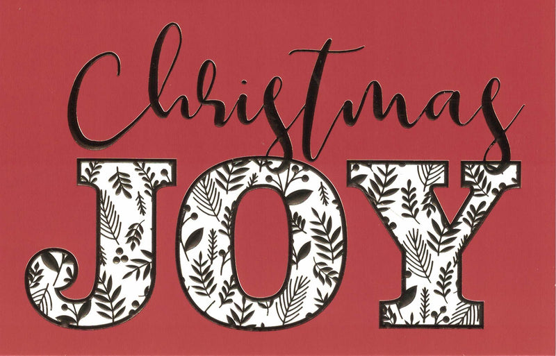 36 Count Christmas Card Set -  Christmas Joy
