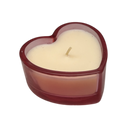 Heart Shaped Fresh Linen Scented Jar Candle  - Pink - Home & Living >> Candles >> Jar - by Gerson