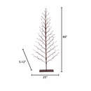 5 Foot Brown Decor Tree with LED Lighting