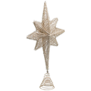 Golden Glow LED Star Tree Topper - Sixteen Inches - Christmas >> Tree Toppers - by Roman - view 3