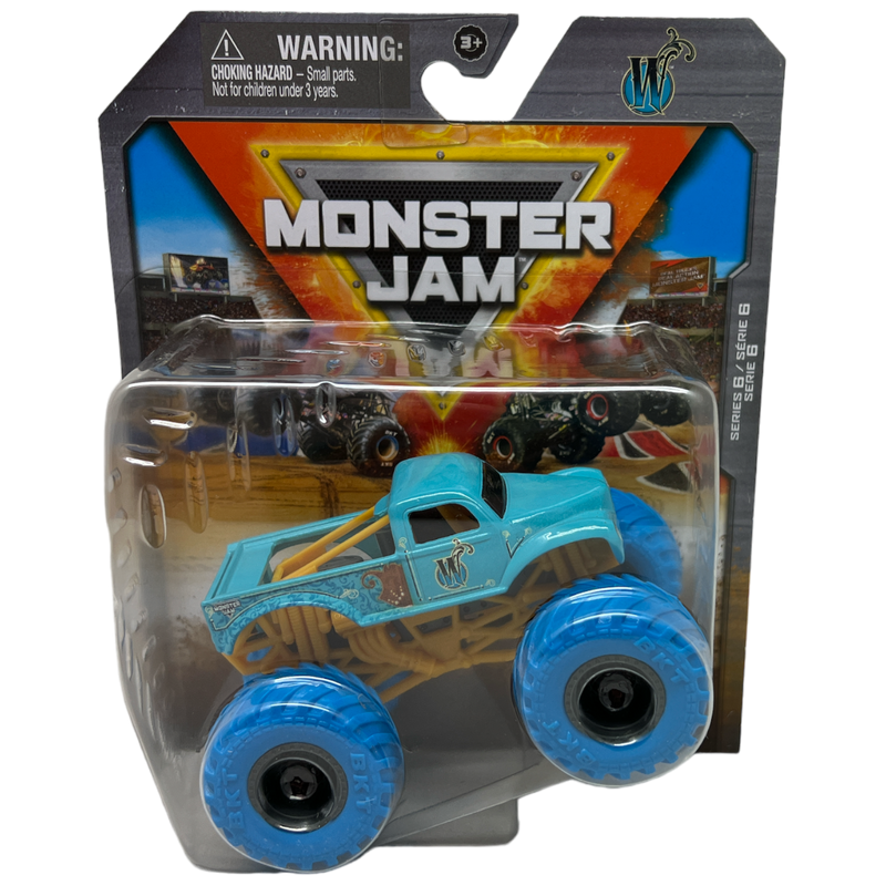 Monster Jam Official 1:64 Scale Monster Truck -  Whiplash
