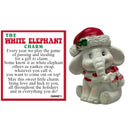 White Elephant Charm