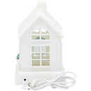 Lighted Swirl House with Trees & Wreath - Christmas >> Snowglobes - by Confetti Lites - view 2