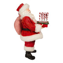 Fabriche Santa With Candy Cane Tray