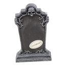 Tombstone Charlkboard - Skull