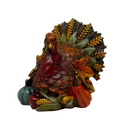 Resin Bountiful Harvest Turkey Figurine Looking Left - Holidays >> Thanksgiving and Harvest - by Gerson
