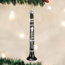 Clarinet  Glass Ornament