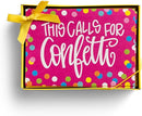 This Calls for Confetti – Maghon Taylor Celebration Note Cards - Gift Shoppe >> Greeting Cards - by Dayspring