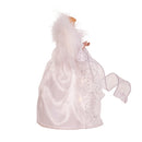 Battery Operated Silver and White Fairy Light LED Angel Treetop